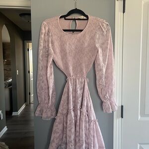 Peach Love Women’s Lace Dress